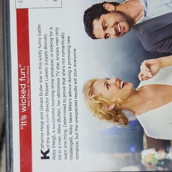 THE UGLY TRUTH DVD KATHERINE HEIGL GARARD BUTLER - Picture 3 of 8